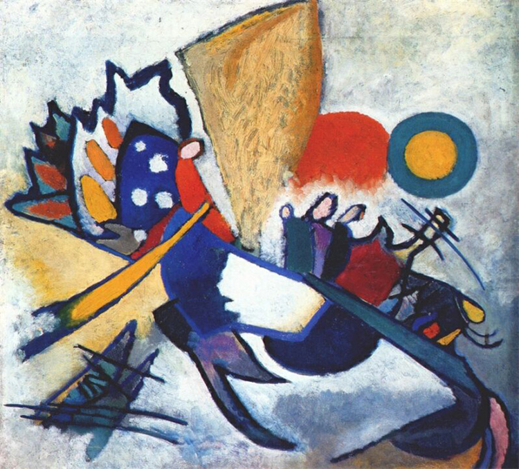 Improvisation 209 1917 Wassily Kandinsky Oil Painting